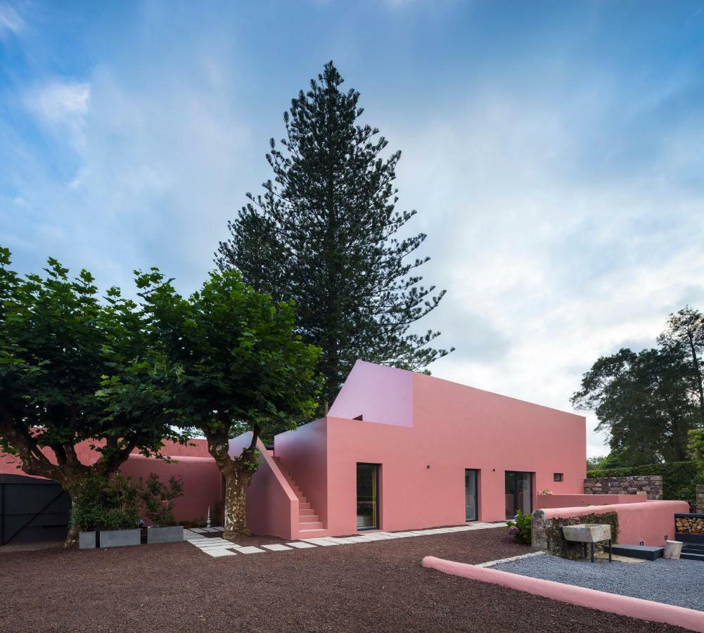 Pink House Azores ポンタ・デルガダ エクステリア 写真
