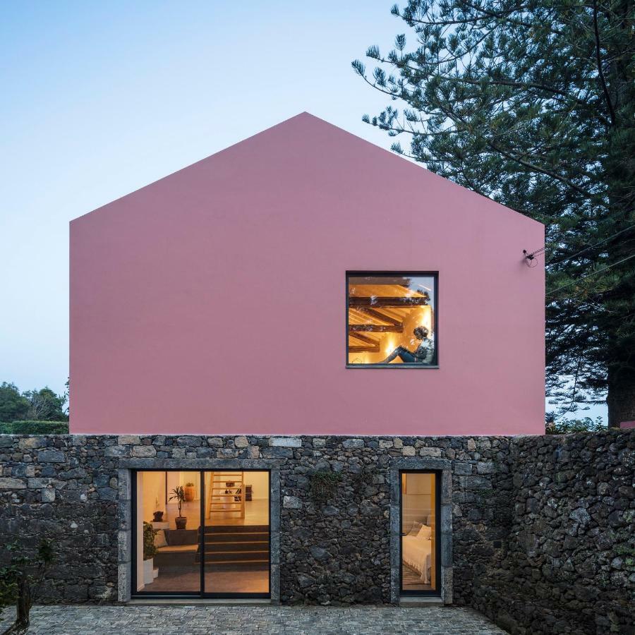 Pink House Azores ポンタ・デルガダ エクステリア 写真